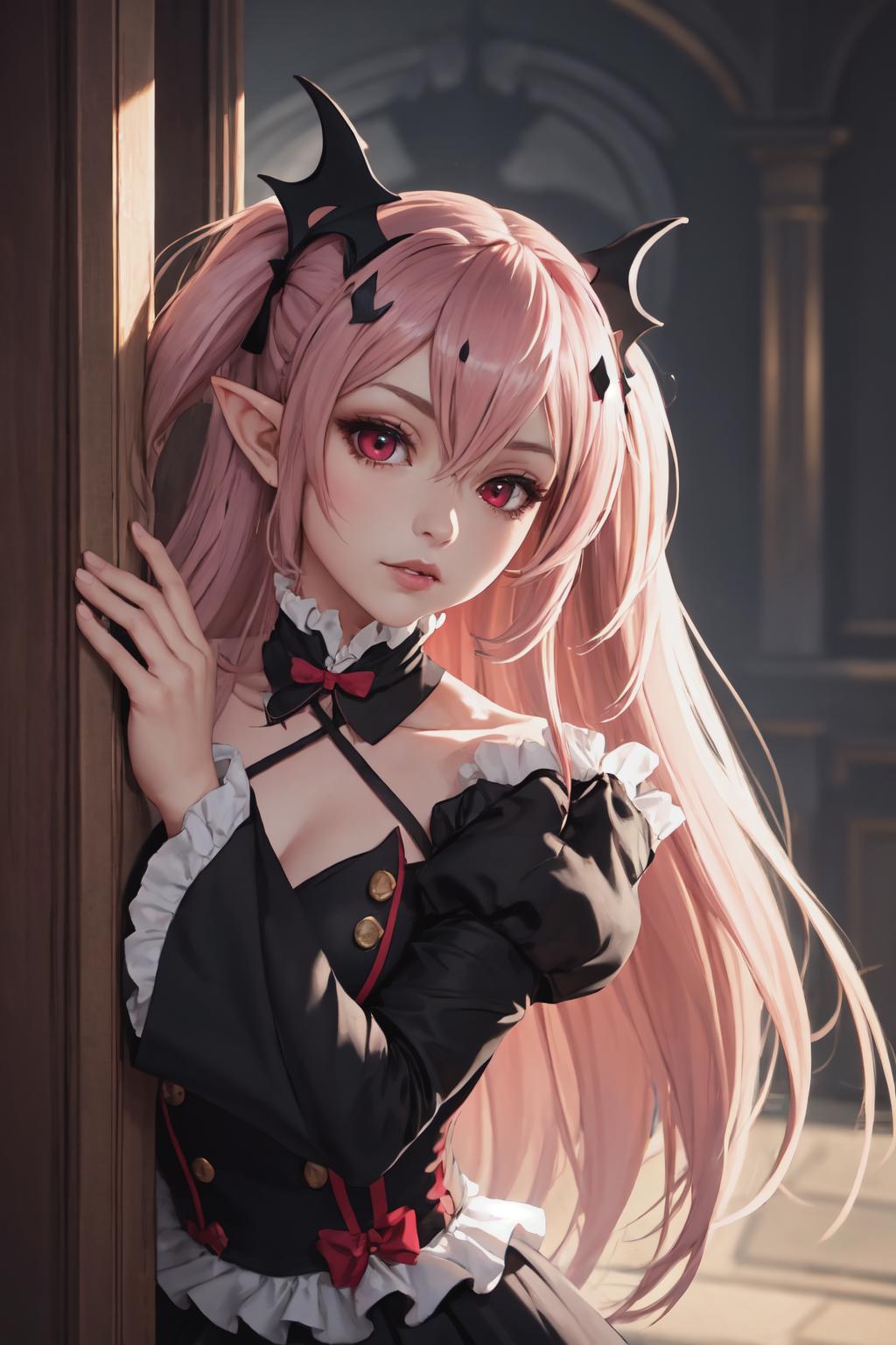 Anime Seraph Of The End Cosplay Krul Tepes Cosplay Costume Wig For Women  Girl Dresses - AliExpress